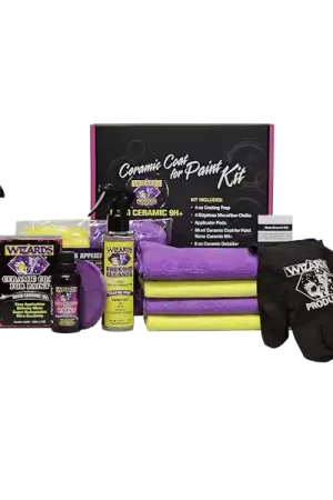 Must Have Wizards Products 31009 Ceramic Coat for Paint Kit (9 pc)